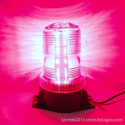 10-100V Forklift LED Strobe Beacon Light